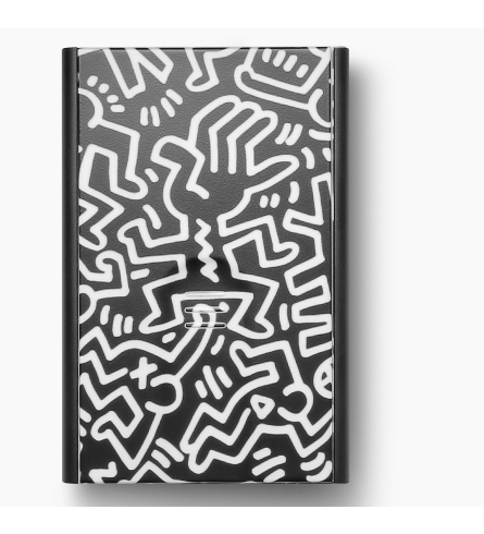Ögon Slider Wallet Keith Haring White