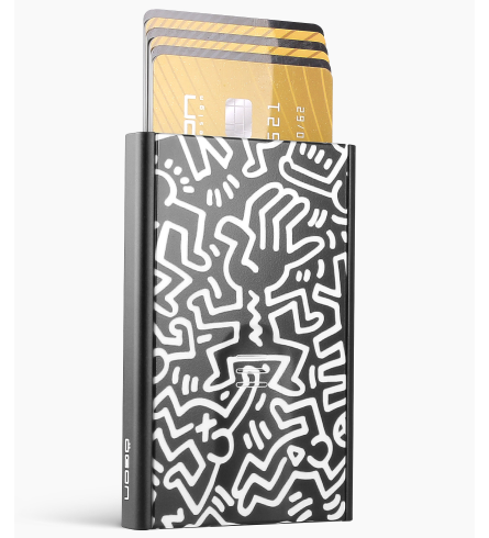Ögon Slider Wallet Keith Haring White
