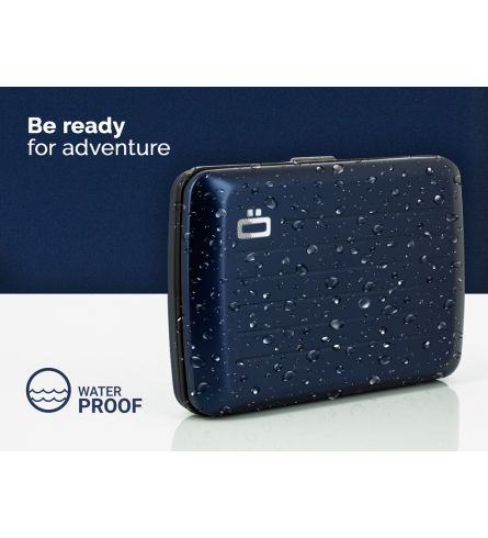 Ögon Stockholm V2.0 Creditcardhouder Navy Blue