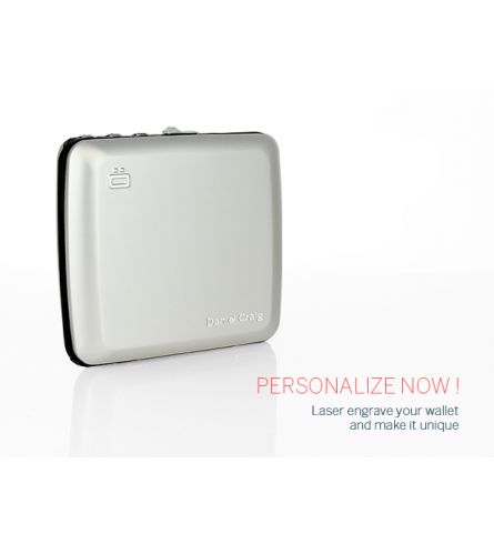 Ögon Code Wallet Mini Safe Zilver