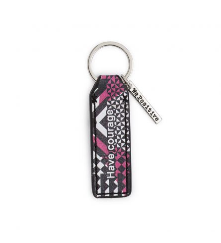 We Positive Keyring Solution Crazy Col. Black