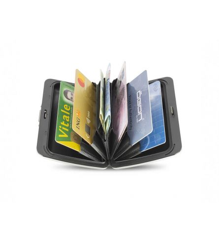Ogon Stockholm V2 Matt Artic Blue Card Case