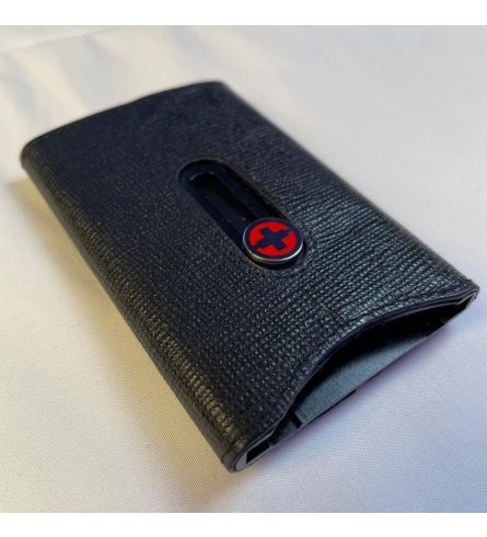 Wagner Swiss Wallet Tuxedo Black Leather