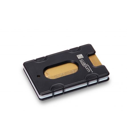 Wallum M1 Card Holder Wallet Black