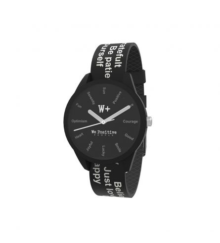 We Positive Watch Printed Crazy Col. Black