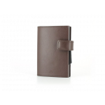 Ogon Cascade wallet zipper brown