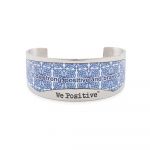 We Positive Bracelet Bangle Deep Sea Col. Blue
