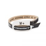 We Positive Bracelet Big Crazy Col. Black