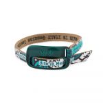 We Positive Bracelet Big Printed Col. Green