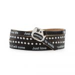 We Positive Bracelet Holiday Explorer Col. Black