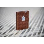Exentri Wallet RFID Hazelnut Chess Leather Wallet