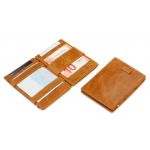 Garzini Cavare Magic Wallet Brushed Cognac