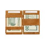 Garzini Cavare Magic Wallet Brushed Cognac