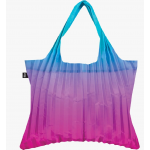 LOQI Bag Pleated Rainbow Blue