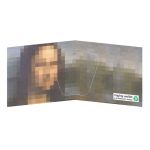 Mighty Wallet Mona & Lisa Pixels