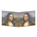 Mighty Wallet Mona & Lisa Pixels