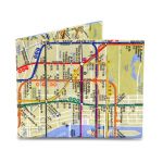 Mighty Wallet NYC Subway Map