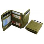 Garzini Magistrale Pezzini RFID Olive Green