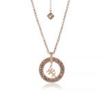 We Positive Necklace Printed Explorer Col. Pink Gold