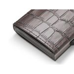 Ögon Cascade Wallet Titanium Croco