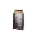 Ögon Cascade Wallet Titanium Croco