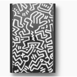 Ögon Slider Wallet Keith Haring White