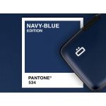 Ögon Card Case Large Navy Blue