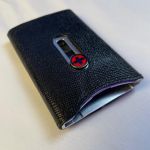 Wagner Swiss Wallet Tuxedo Silver Black Leather