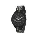 We Positive Watch Printed Crazy Col. Black